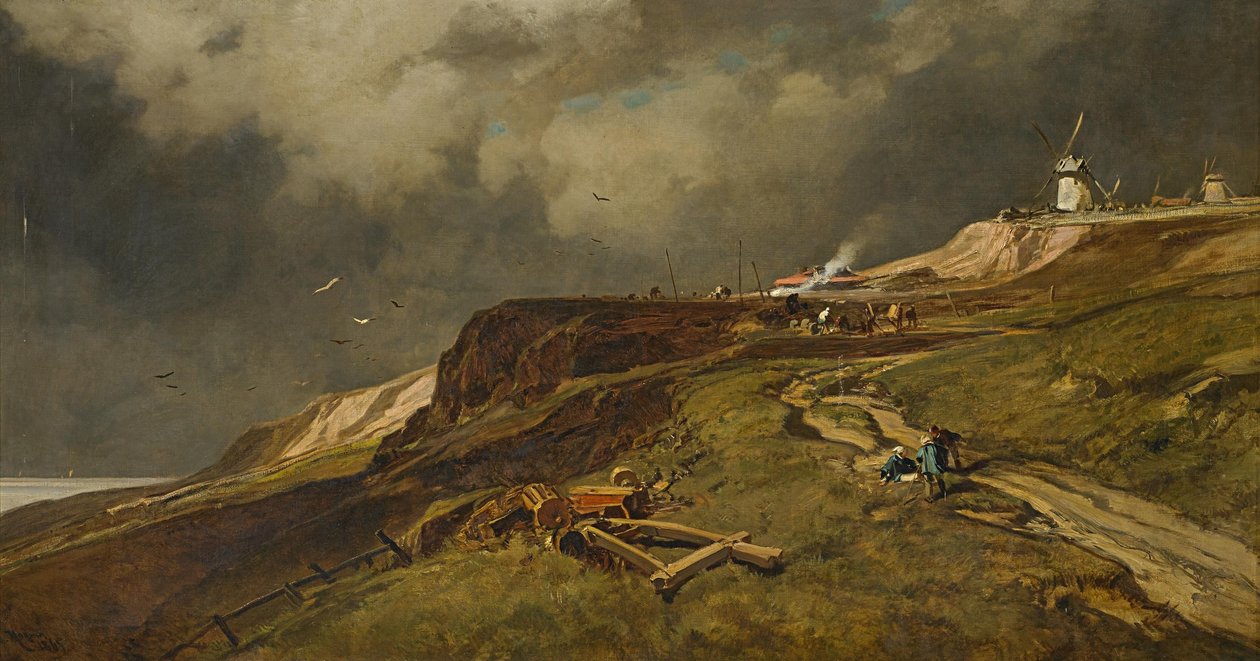 Sur la côte normande - Charles Hoguet
