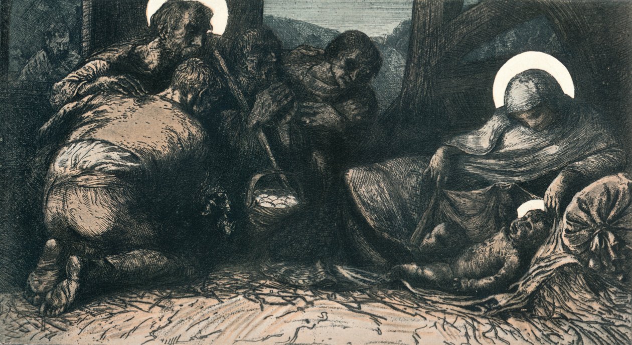 La Nativité, vers 1900 1903-1904 - Charles Holroyd