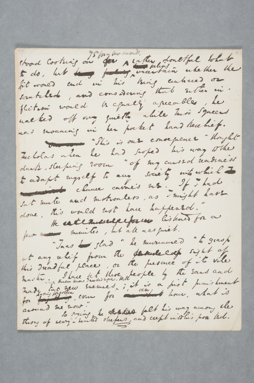 Manuscrit original d