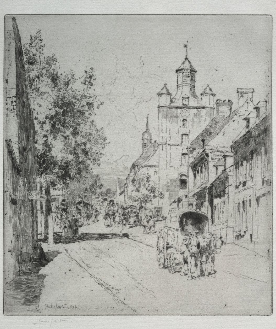 Tour de Marche, St. Riquier - Charles John Watson