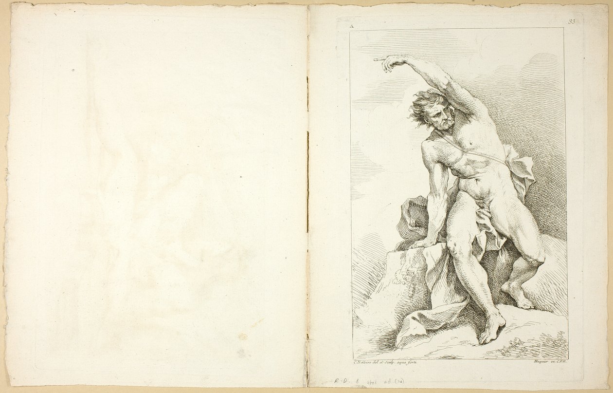 Figure (recto et verso), du Premier livre de figures d
