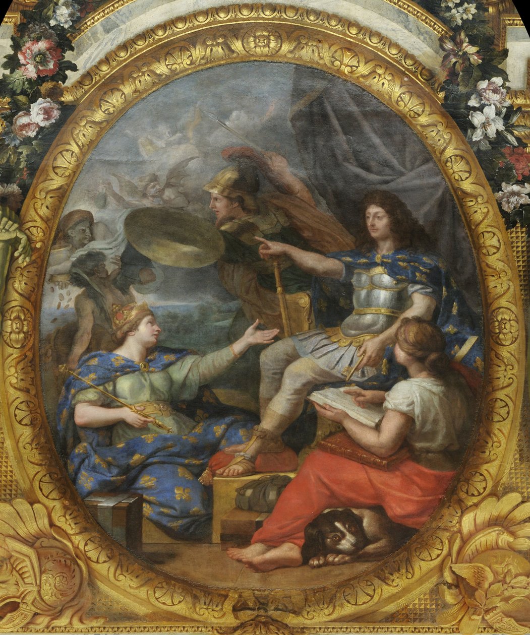 Ordre rétabli dans les finances du royaume, 1662, années 1680 - Charles Le Brun