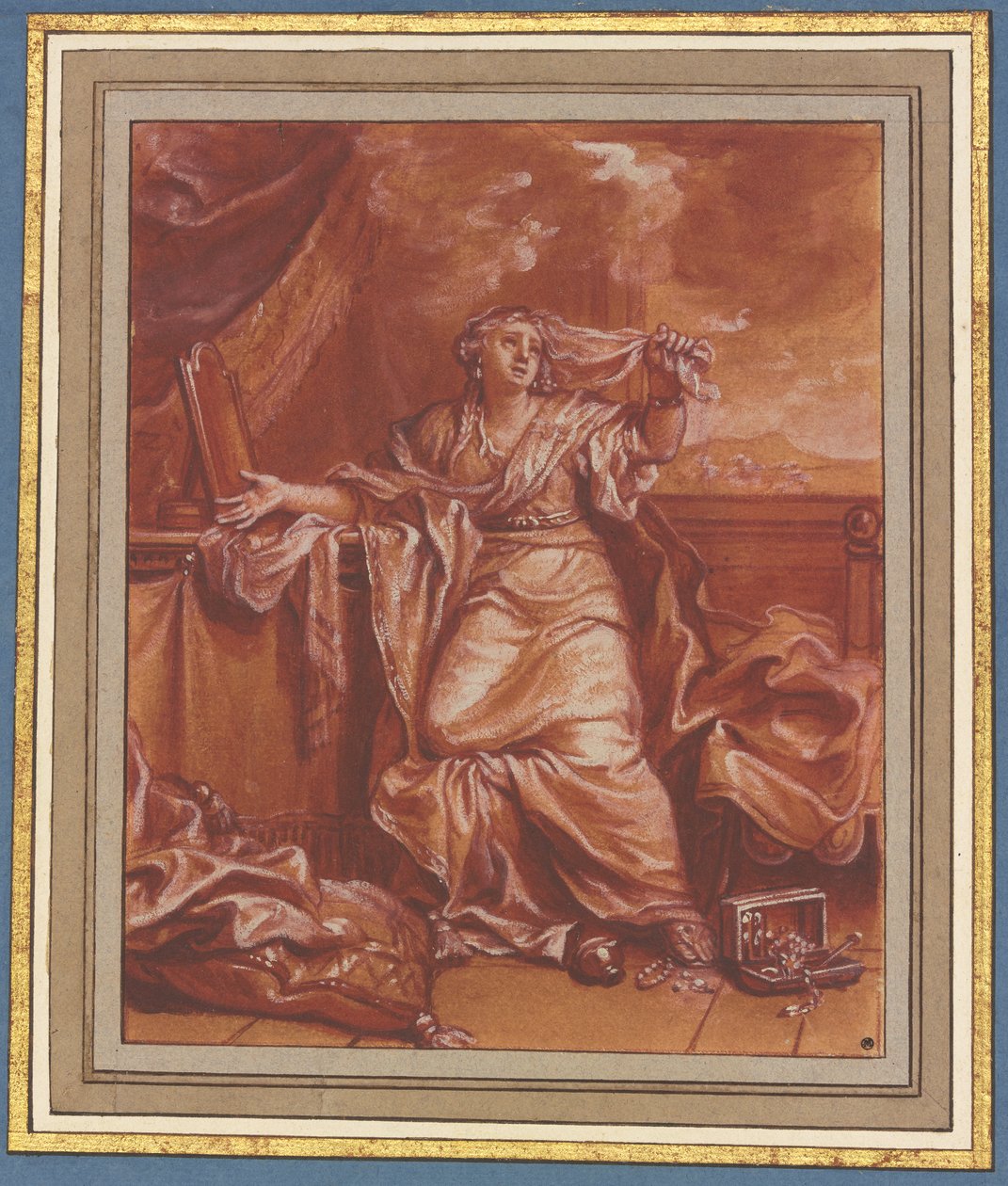 Die reuige Magdalena - Charles Le Brun