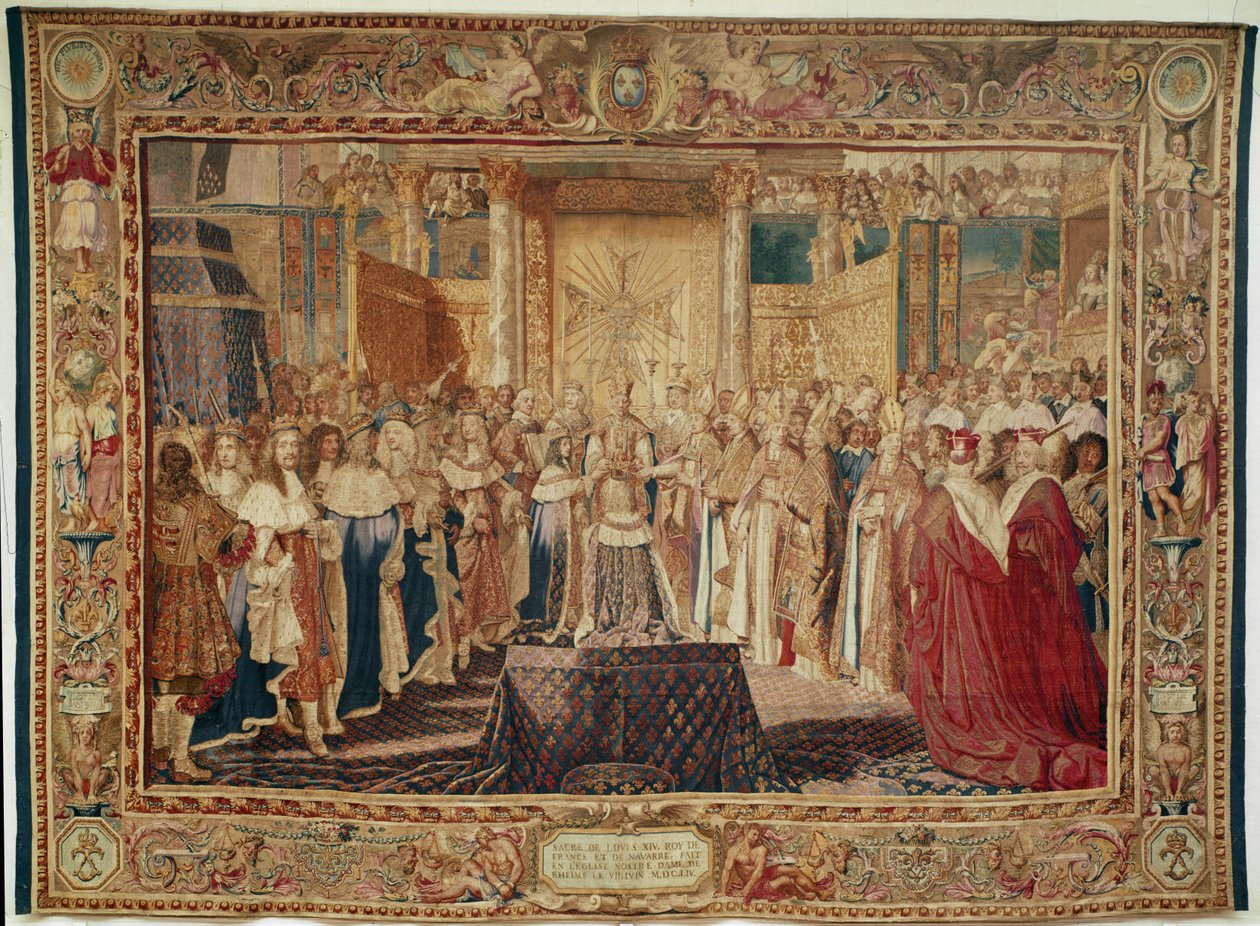 Le couronnement de Louis XIV ... - Charles Le Brun