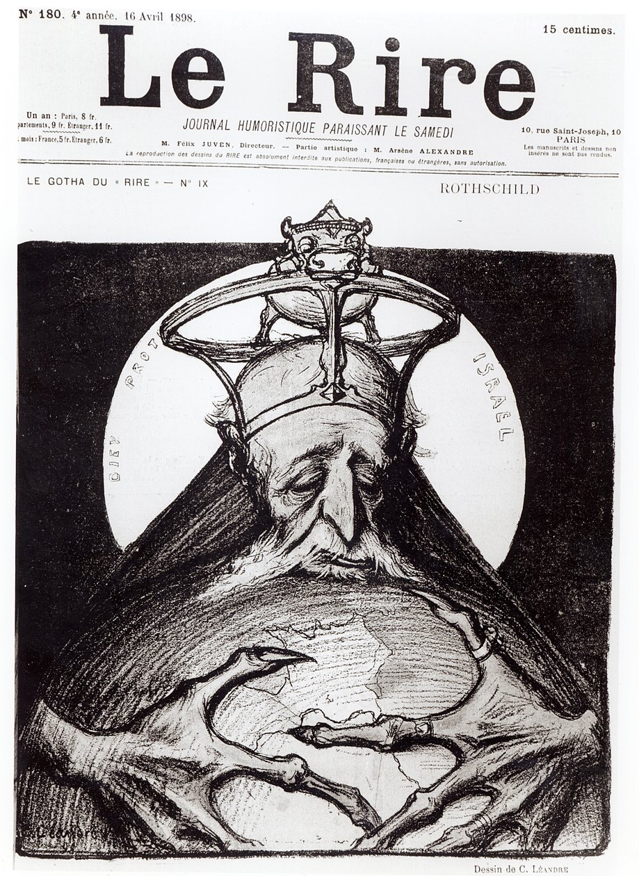 Caricature de la famille Rothschild de 