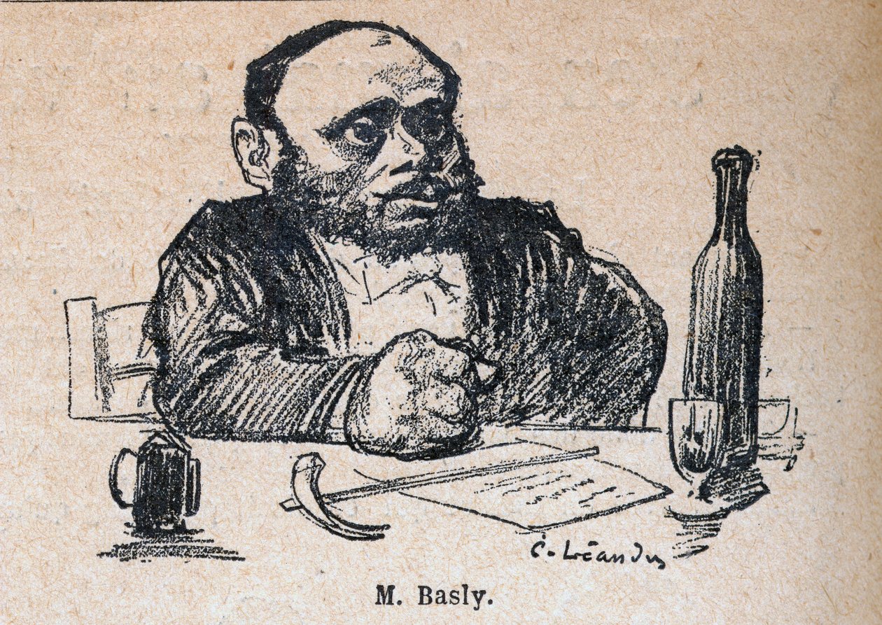 Émile Basly (1835-1928), député de Paris - Charles Leandre