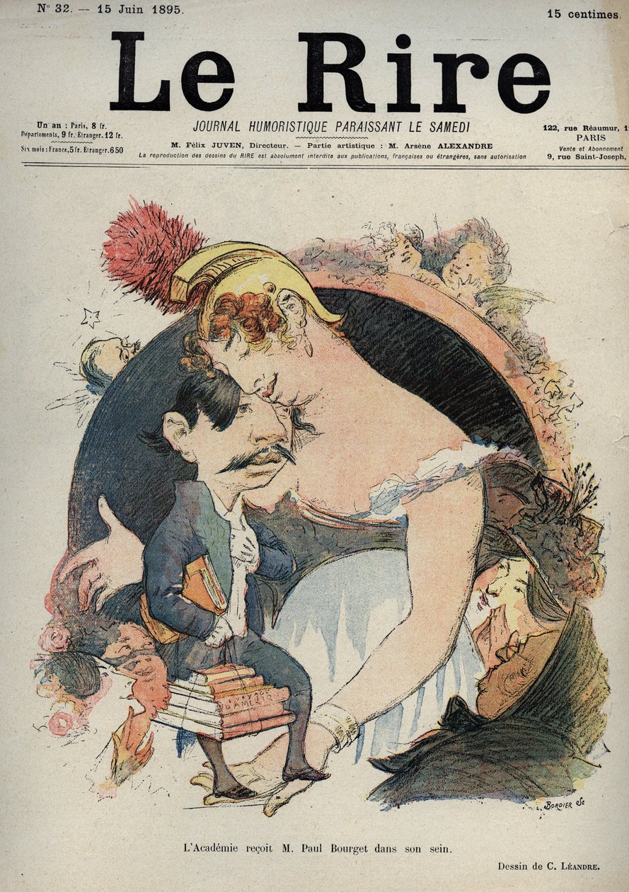 Paul Bourget (1852-1935) écrivain français - L
