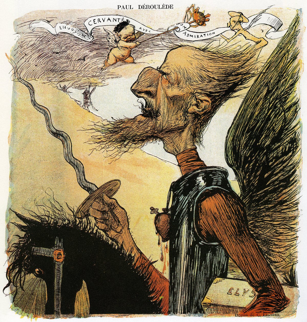 Paul Déroulède (1846-1914), écrivain français et activiste nationaliste, acteur important de l
