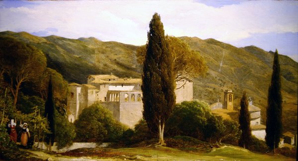 Vue panoramique près de Rome (détail) - Charles Lock Eastlake
