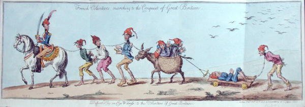 Volontaires français marchant à la conquête de la Grande-Bretagne - Charles Lorraine (after) Smith
