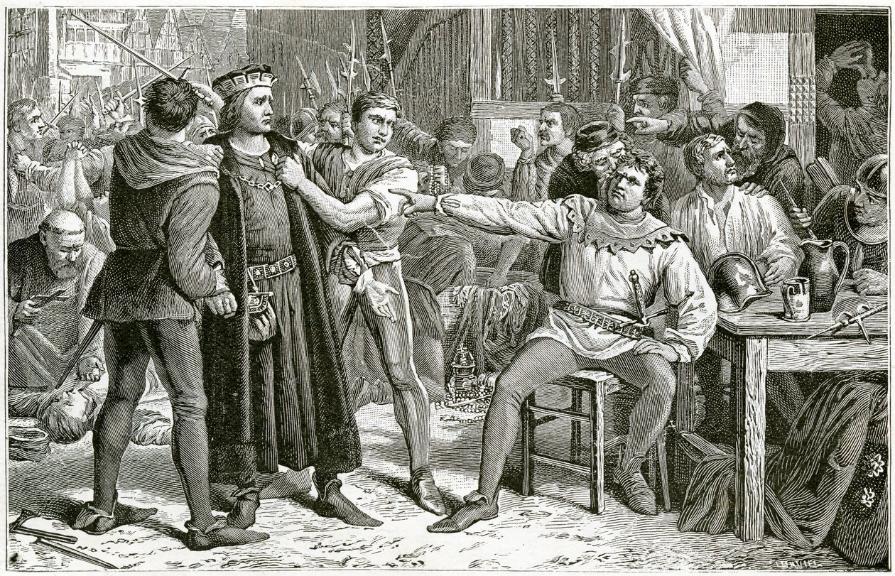 Lord Saye et Sele amené devant Jack Cade, 1896 - Charles Lucy