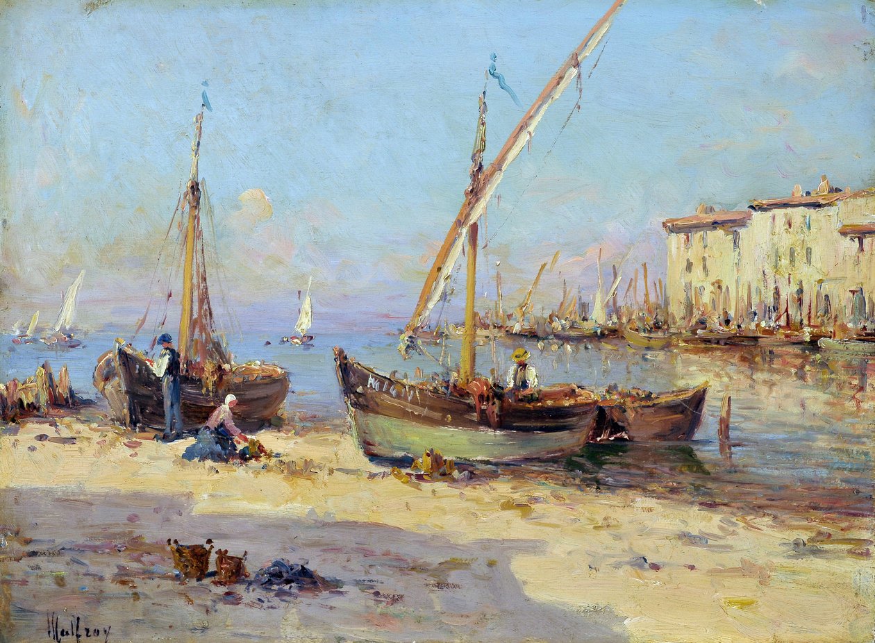 Vue de Martigues - Charles Malfroy