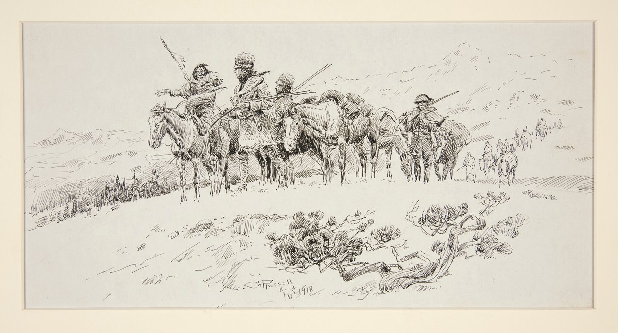 Lewis et Clark - Charles Marion Russell