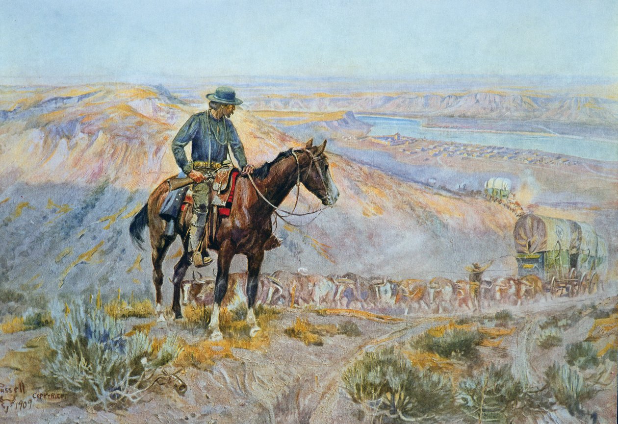 Le Chef de Wagon - Charles Marion Russell