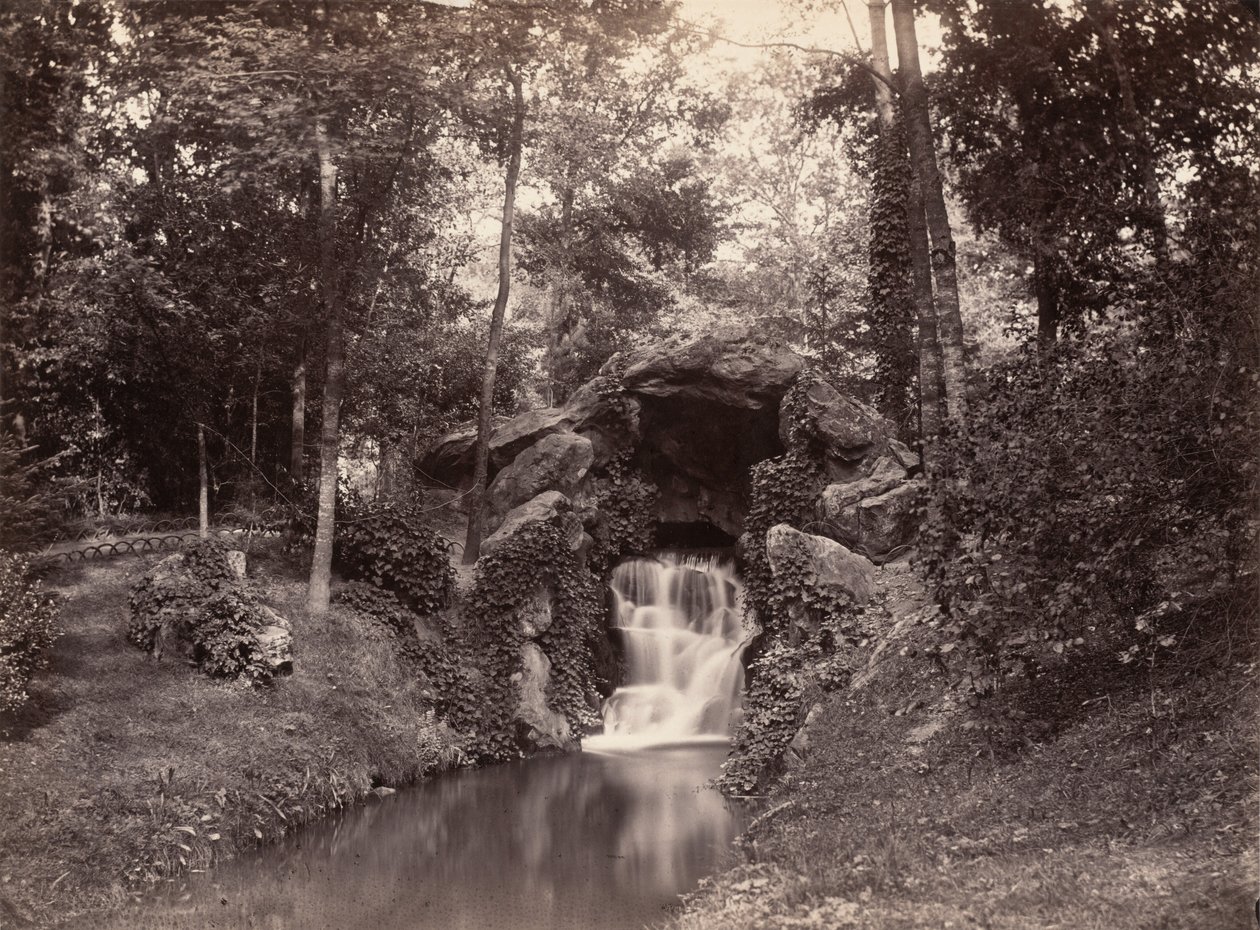 Grotte dans le Bois de Boulogne, 1858-1860 - Charles Marville