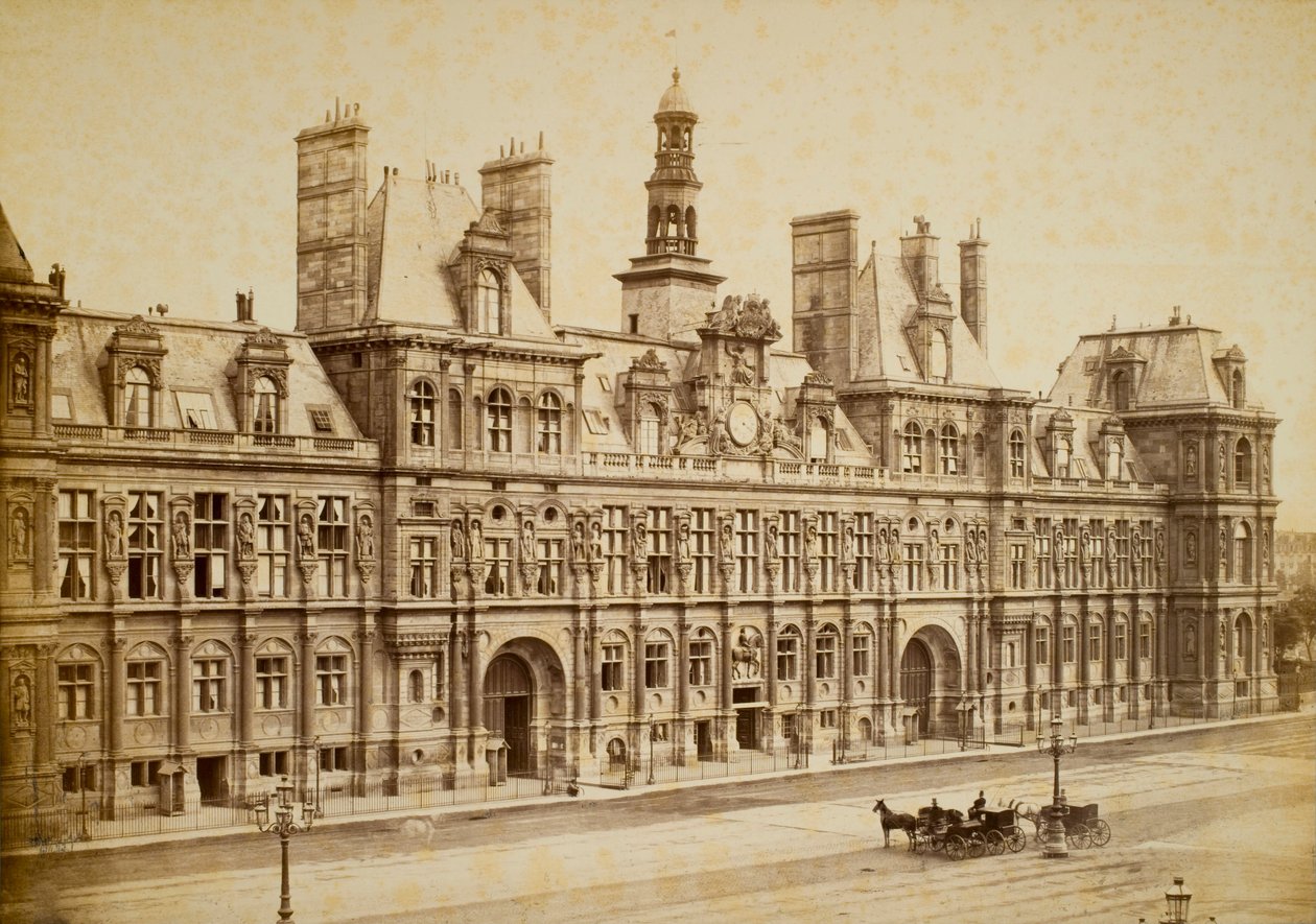 Hôtel de Ville, Paris - Charles Marville