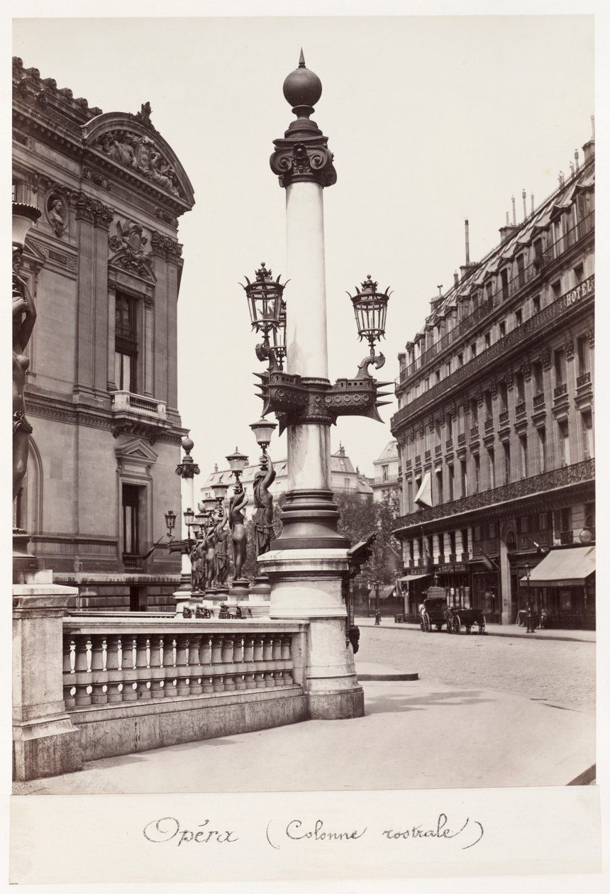 Opéra (Colonne Rostrale) - Charles Marville
