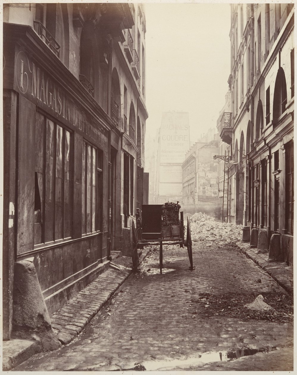 Rue Estienne, de la rue Boucher - Charles Marville