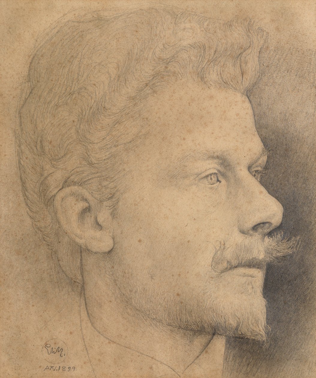 Autoportrait - Charles Mertens