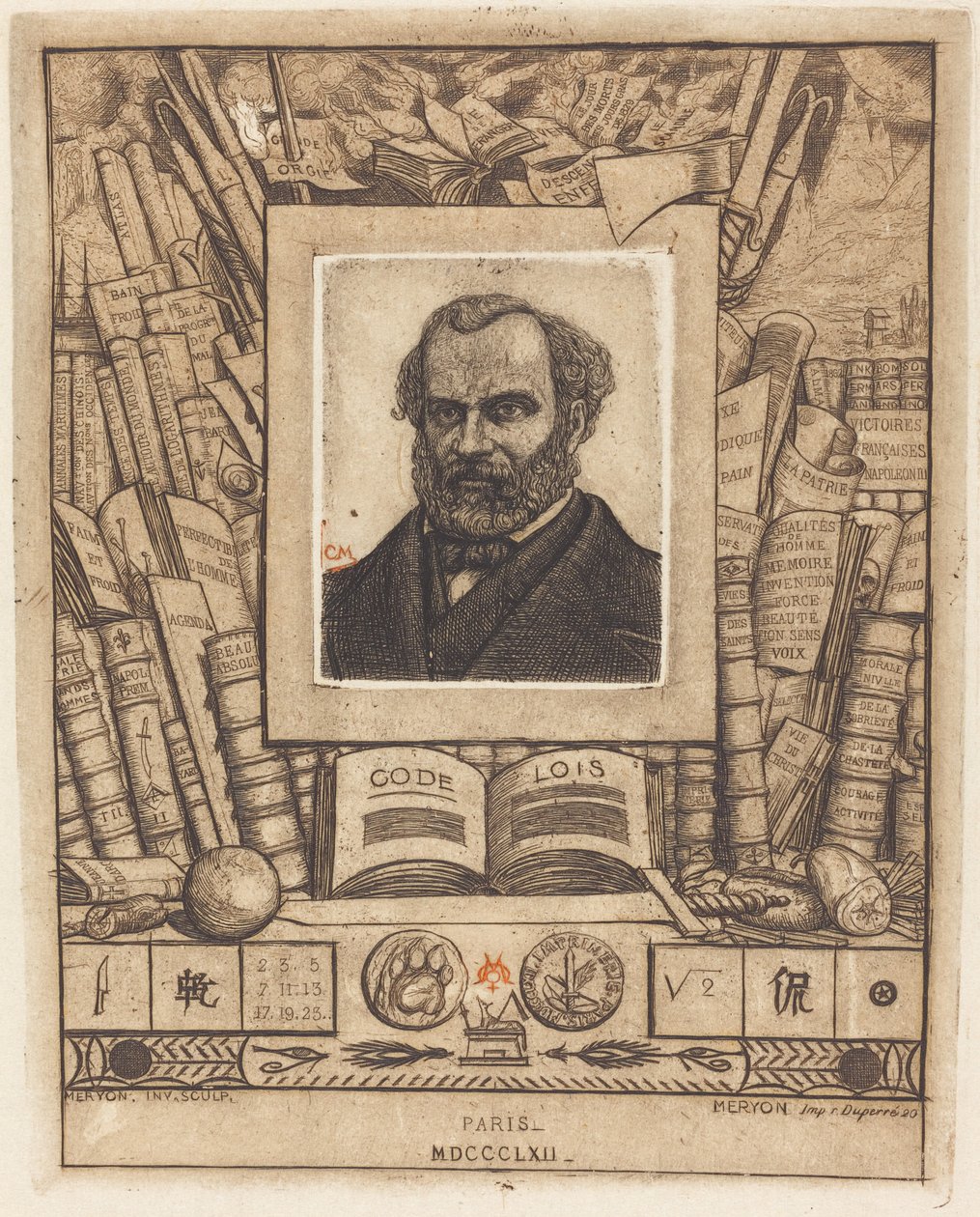 Armand Guéraud - Charles Meryon
