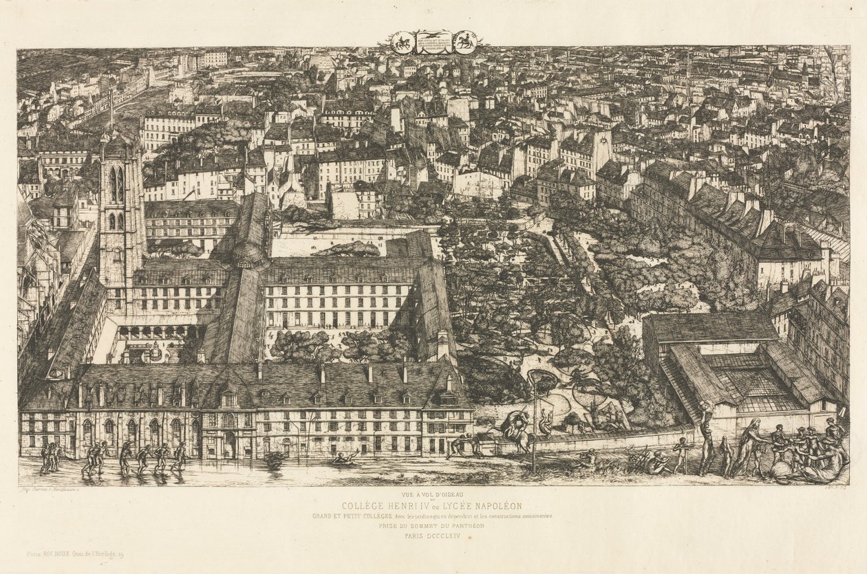Collège de Henri IV - Charles Meryon