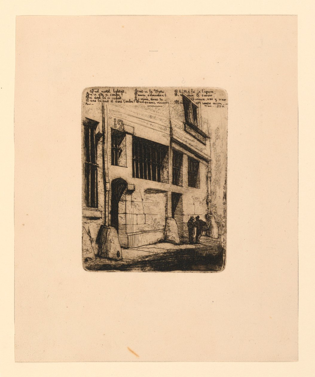 La rue des mauvais garçons - Charles Meryon