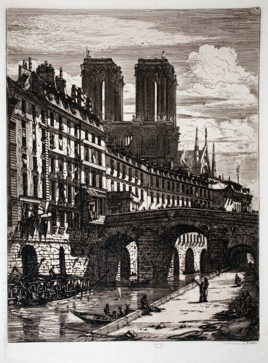 Die kleine Brücke - Charles Meryon