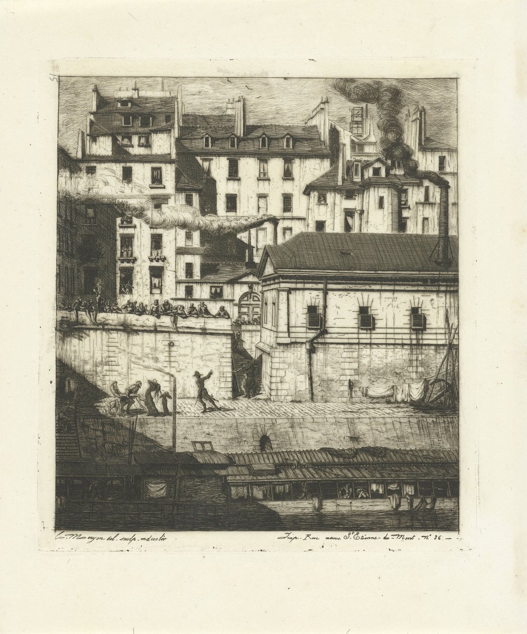 La Morgue - Charles Meryon