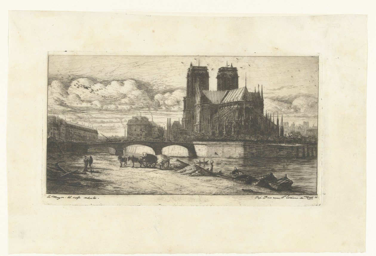 Notre-Dame de Paris - Charles Meryon