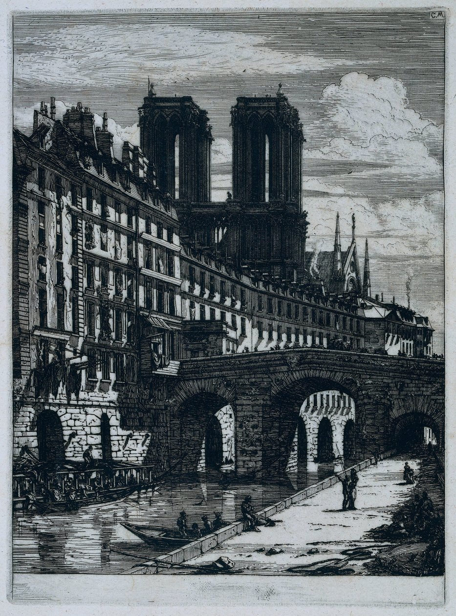 Le Petit Pont - Charles Meryon