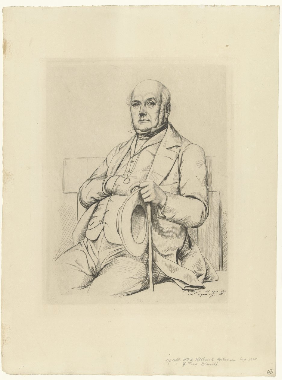 Portrait de Casimir Le Conte - Charles Meryon