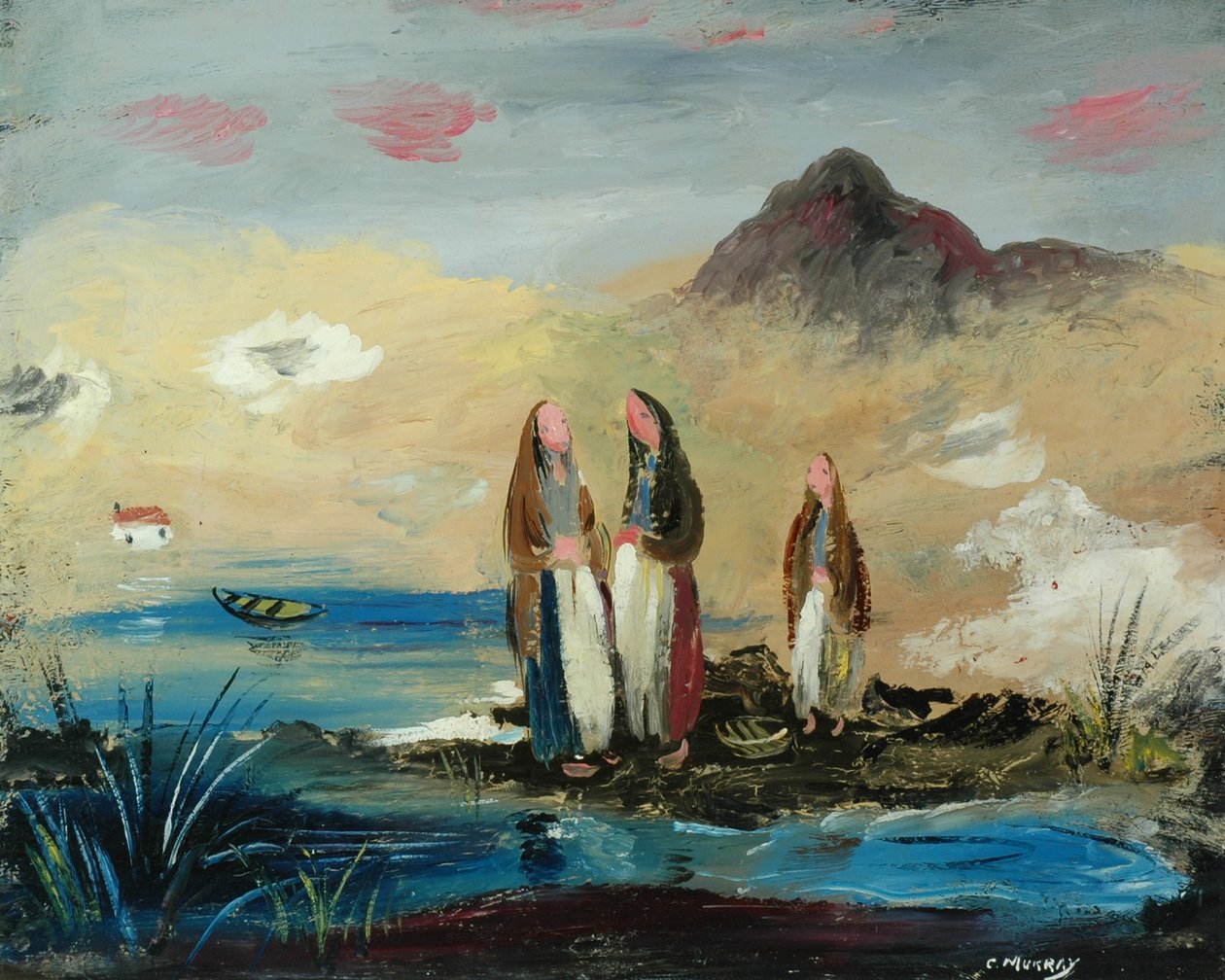 Brume matinale (huile sur toile) - Charles Murray