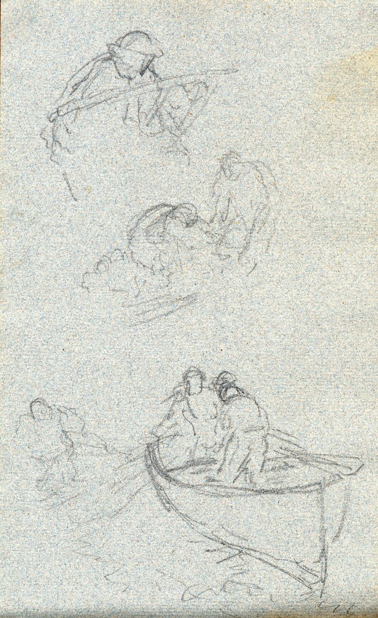 Carnet de croquis - Charles Napier Hemy