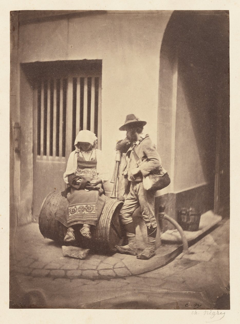 [Musiciens de rue italiens à l