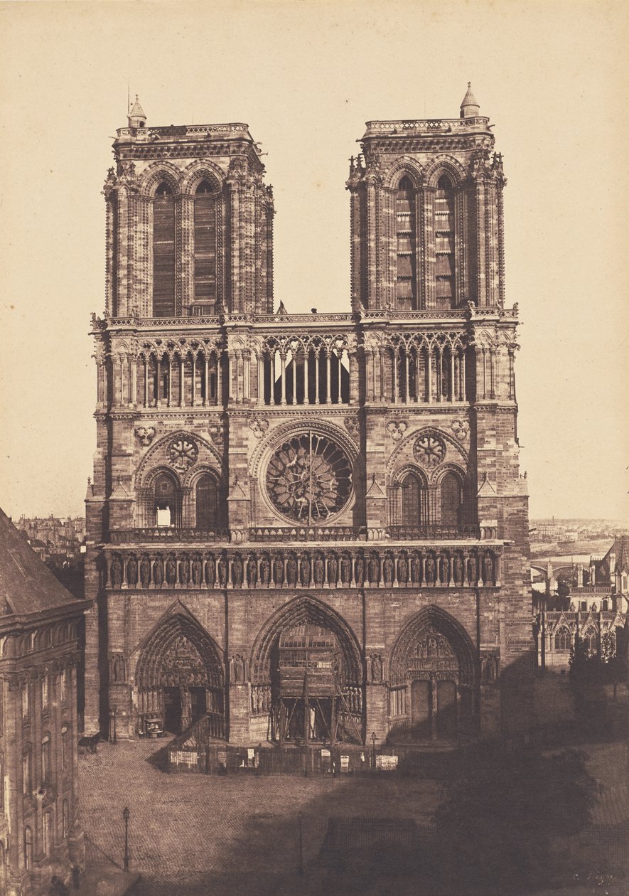 Notre-Dame, Paris - Charles Nègre