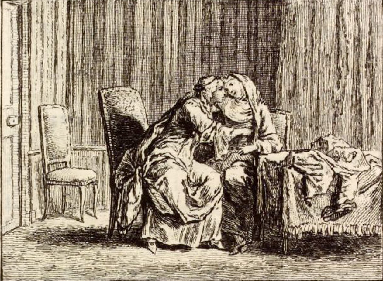 La Couturière - Charles Nicolas Cochin