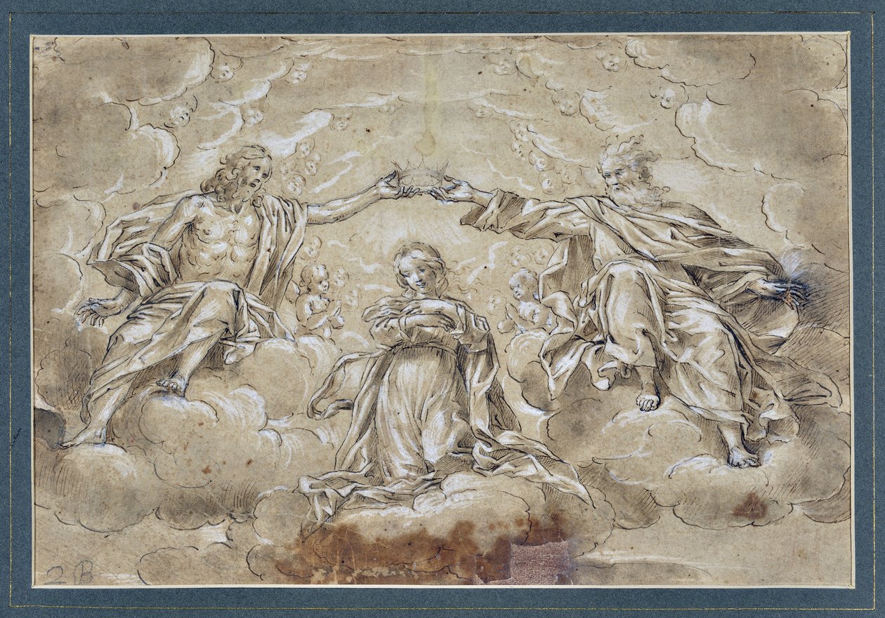 Couronnement de la Vierge - Charles Parrocel