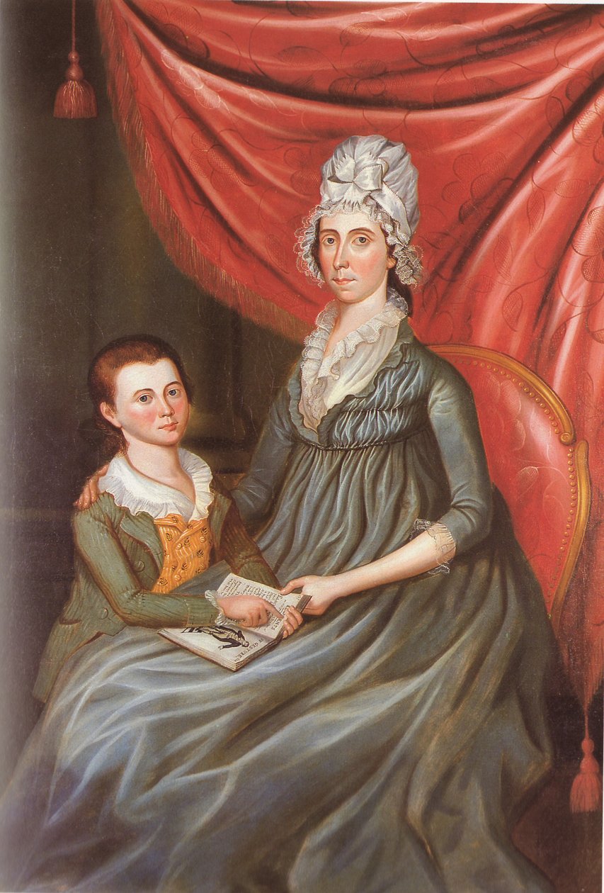 Eleanor Conway Hite et son fils, James Madison Hite - Charles Peale Polk