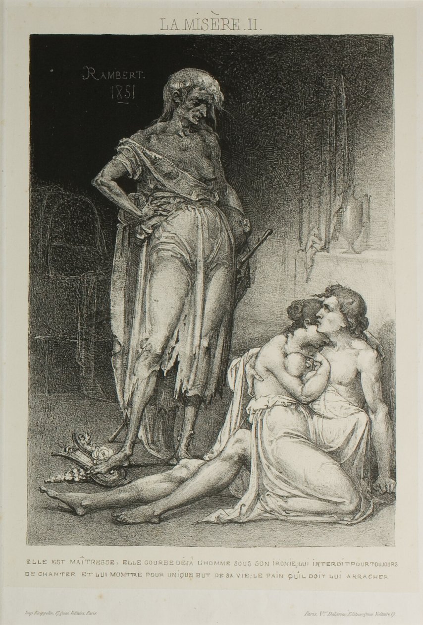 Planche 2 de Misery - Charles Rambert