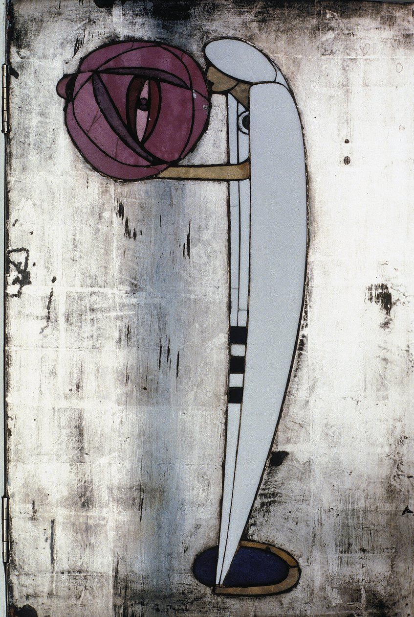 Cabinet blanc conçu pour Mme Rowat, 1902 - Charles Rennie Mackintosh