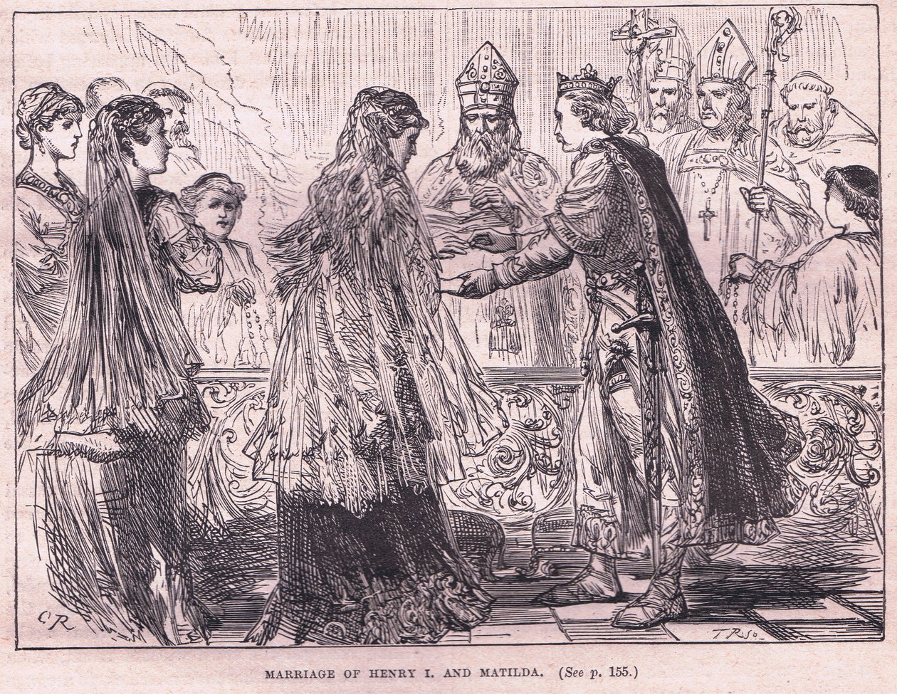 Mariage de Henri Ier et Mathilde en 1102 - Charles Ricketts