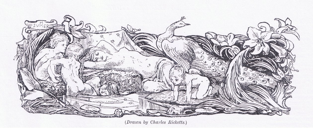 Été, du Magazine of Art 1893, Cassell and Company, 1893 - Charles Ricketts