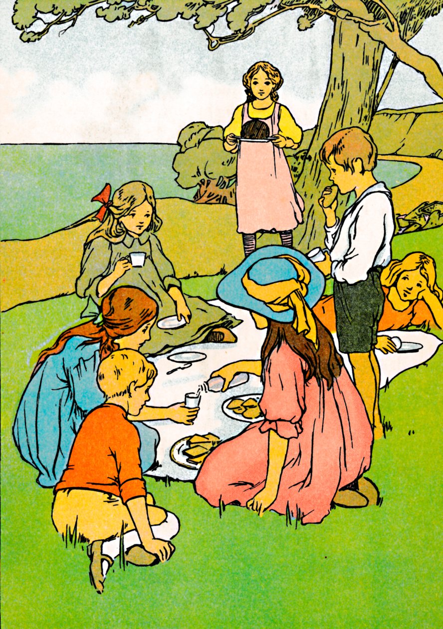 Un dîner de Noël en Nouvelle-Zélande, 1912 - Charles Robinson