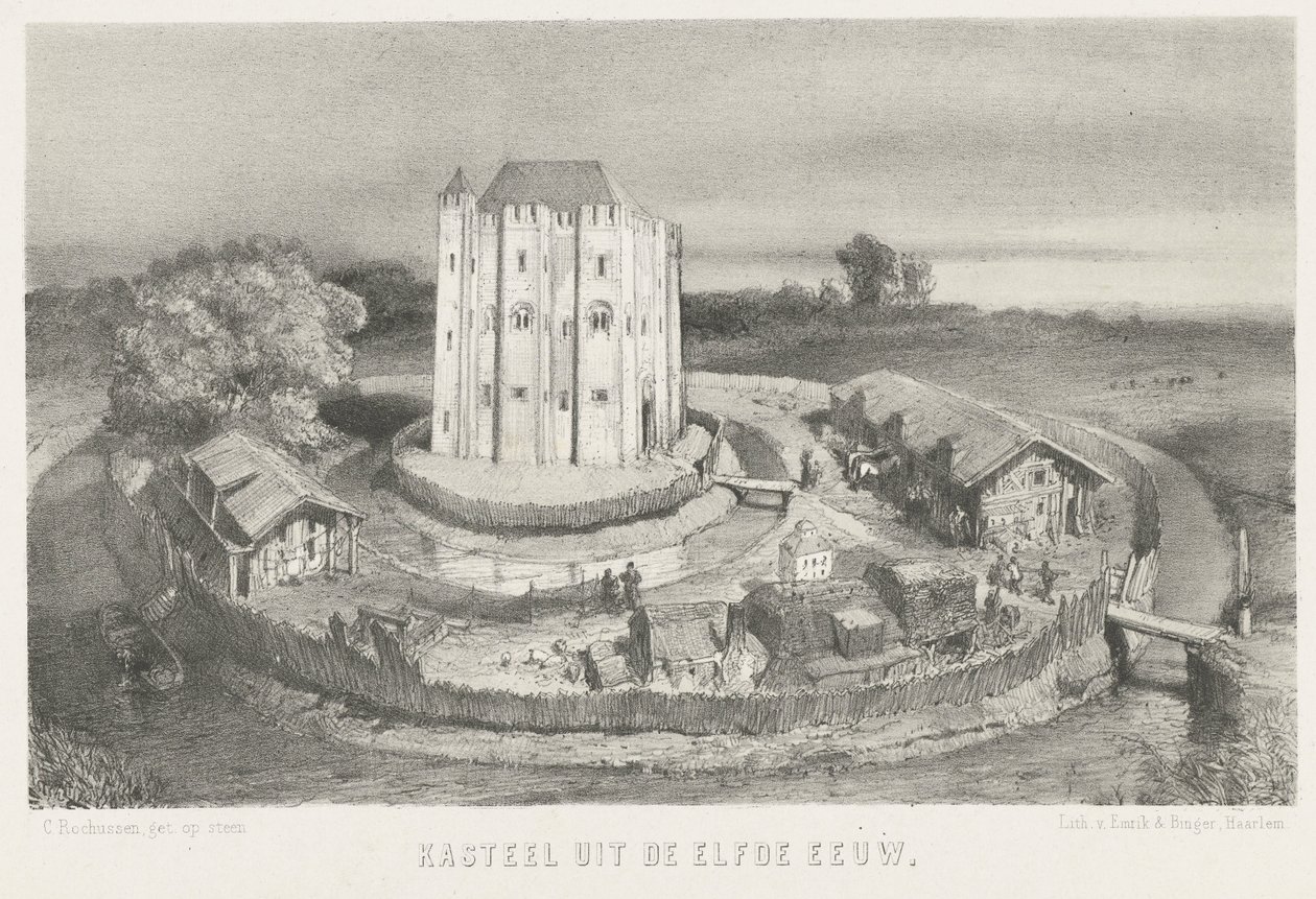 Château du XIe siècle - Charles Rochussen