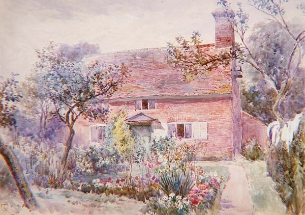 Un jardin de cottage - Charles Rowbotham