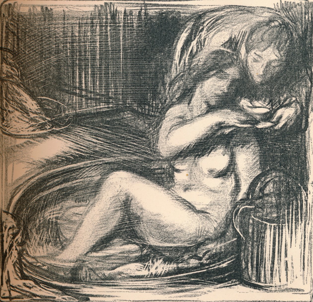 La tasse de thé, vers 1891 - Charles Shannon