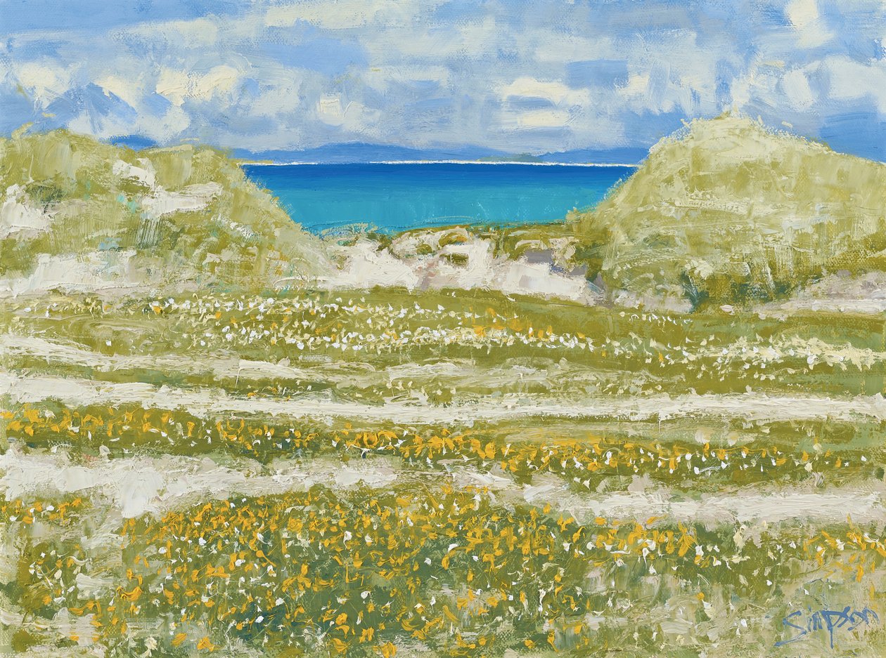 Aperçu de Harris, 2014 (huile sur toile) - Charles Simpson