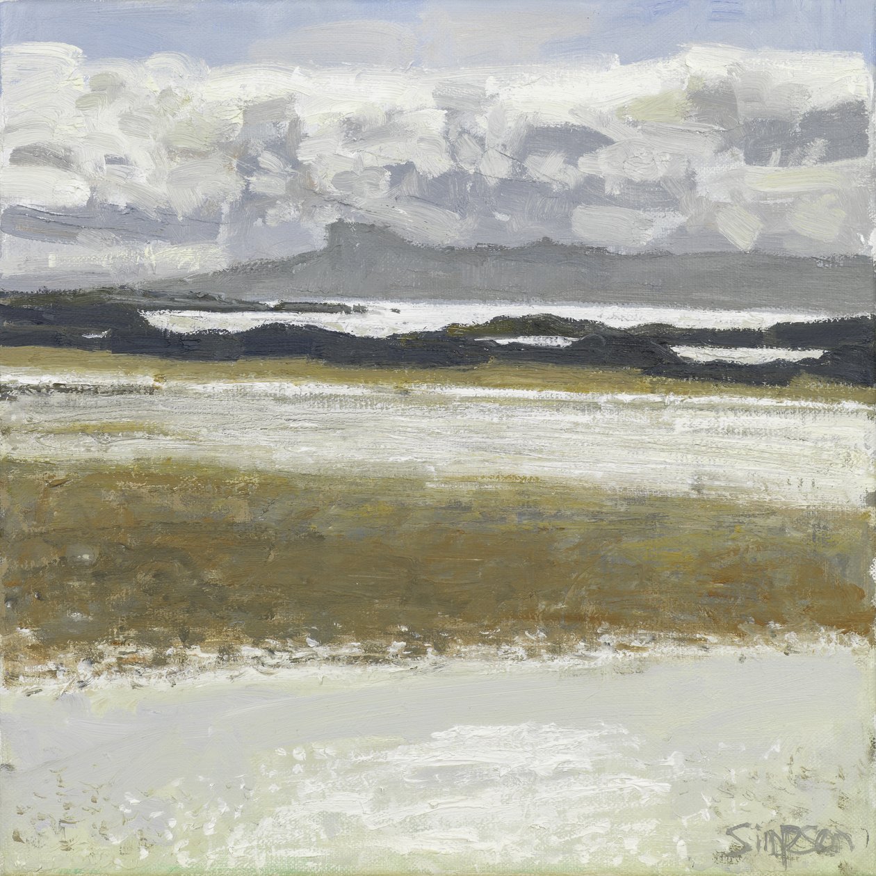 Sgurr, 2016 (huile sur toile) - Charles Simpson