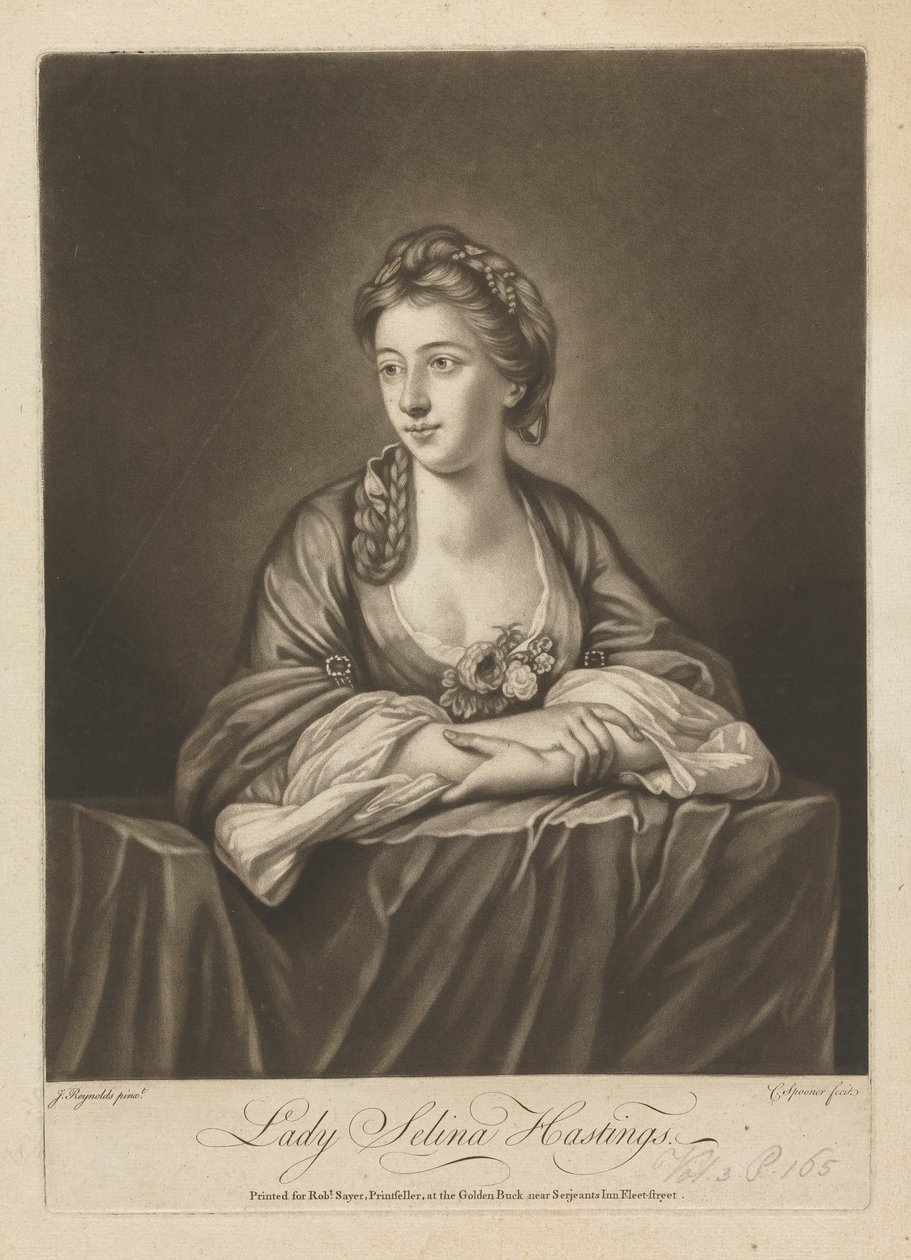 Lady Selina Hastings (née Shirley), Comtesse de Huntington - Charles Spooner