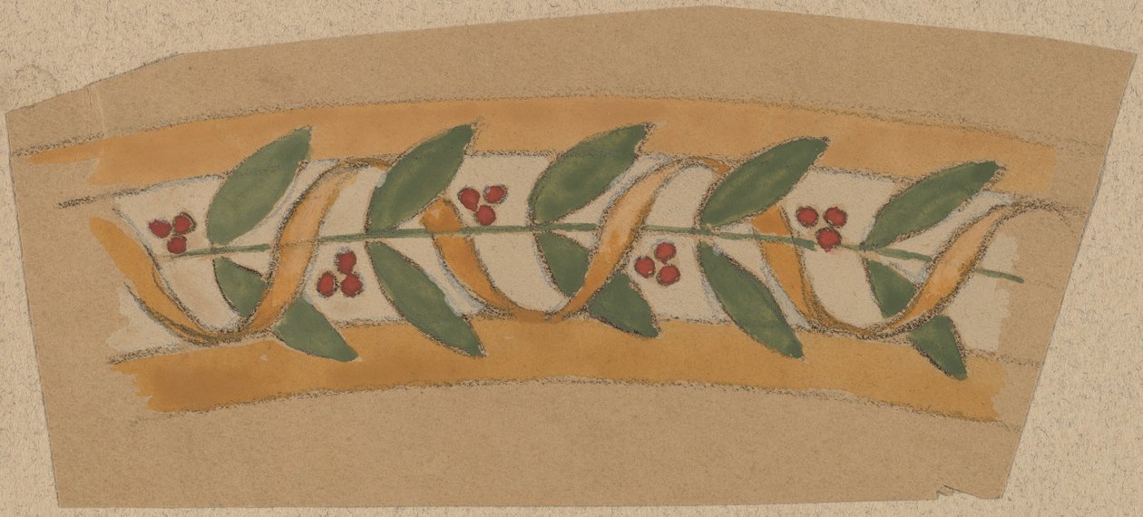 Étude pour un design de bordure - Charles Sprague Pearce